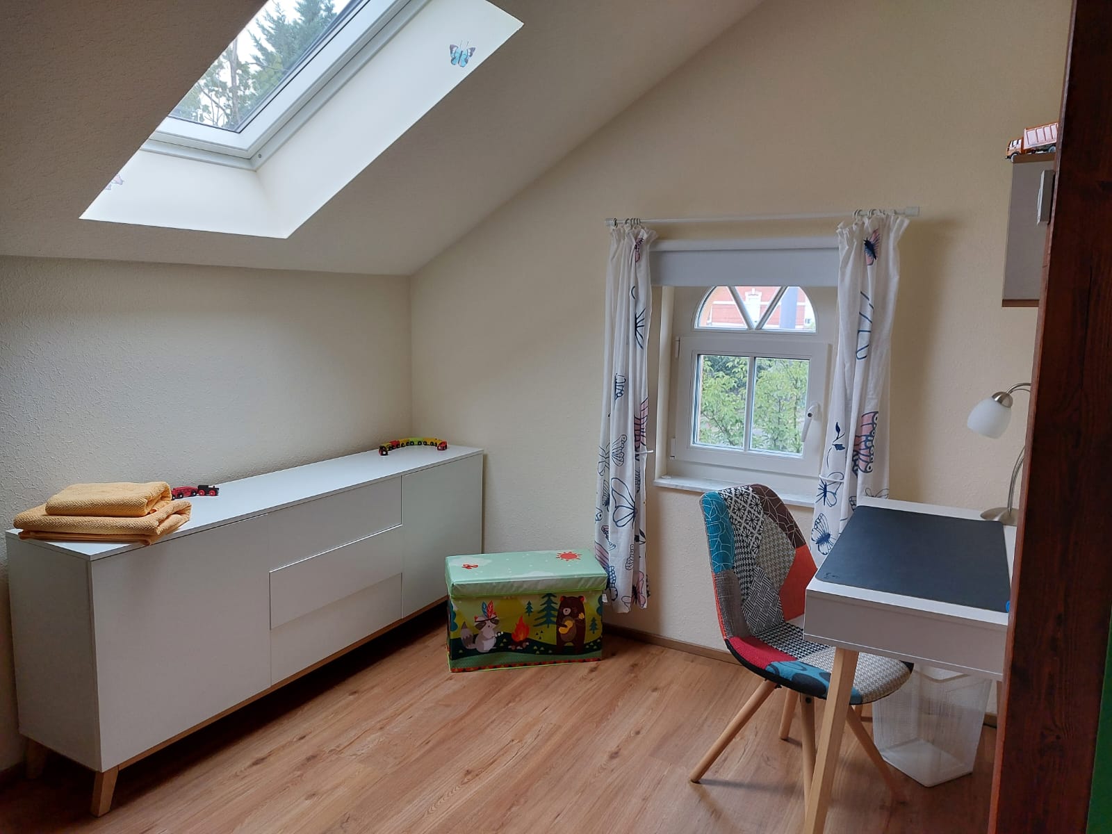 Kinderzimmer, Spielbereich im Wasserturm